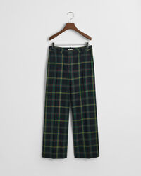 Pantaloni per abito a quadri gamba dritta