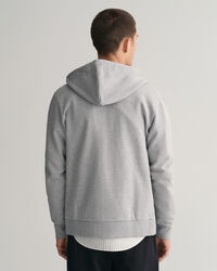 Felpa con zip e cappuccio Tonal Shield