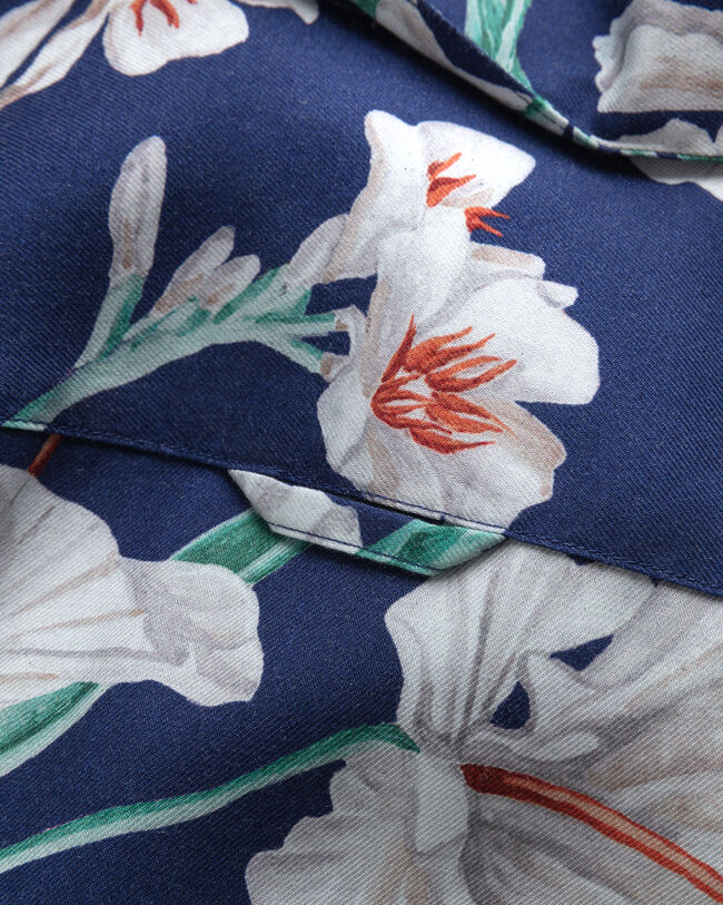 Camicia in lyocell Pure Prep a maniche corte relaxed fit