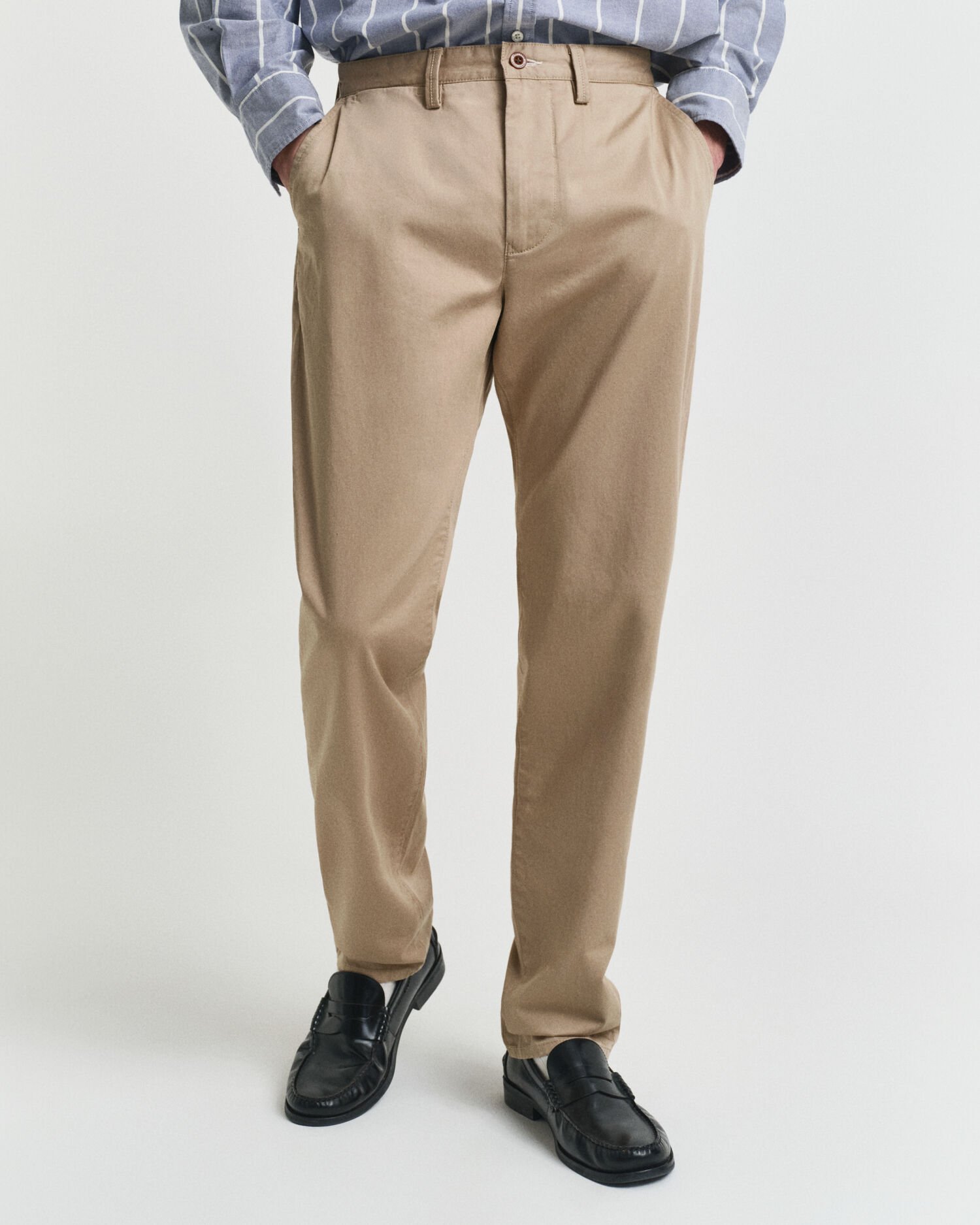 Pantaloni chino in twill regular fit