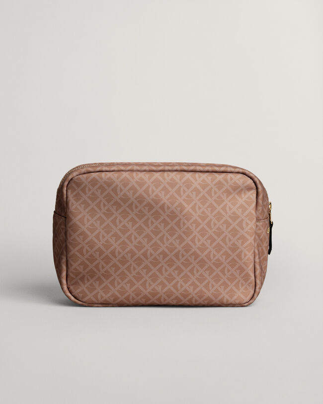 Beauty-case con stampa Monogram