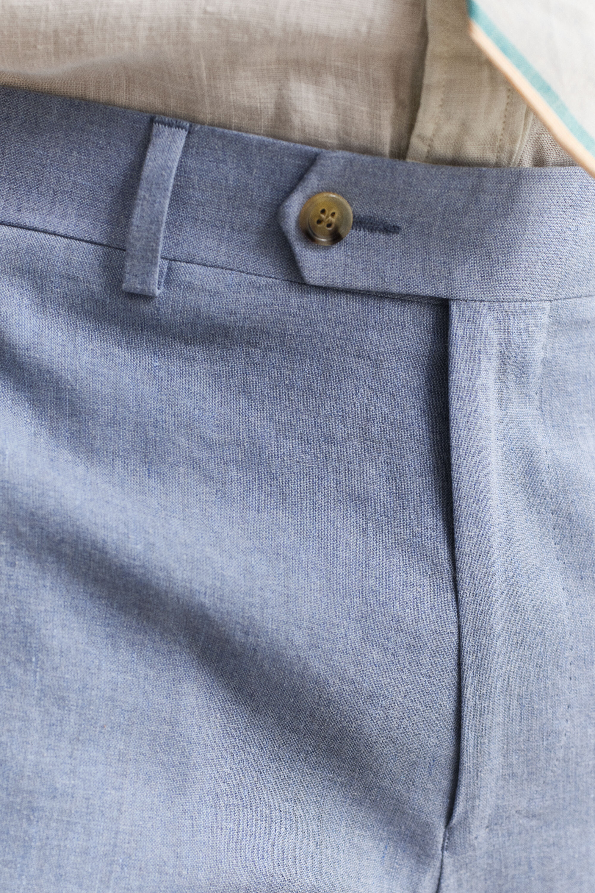 Pantaloni eleganti in misto lino