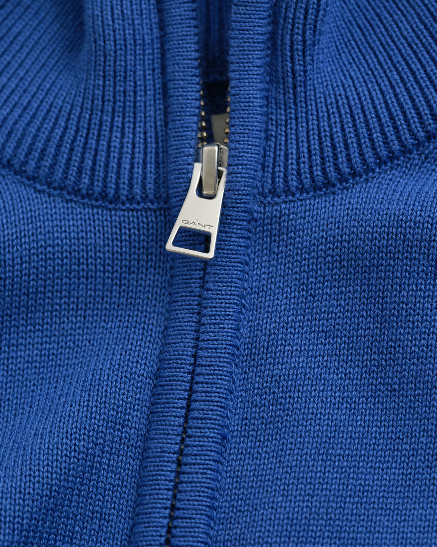 Cardigan in cotone casual con zip