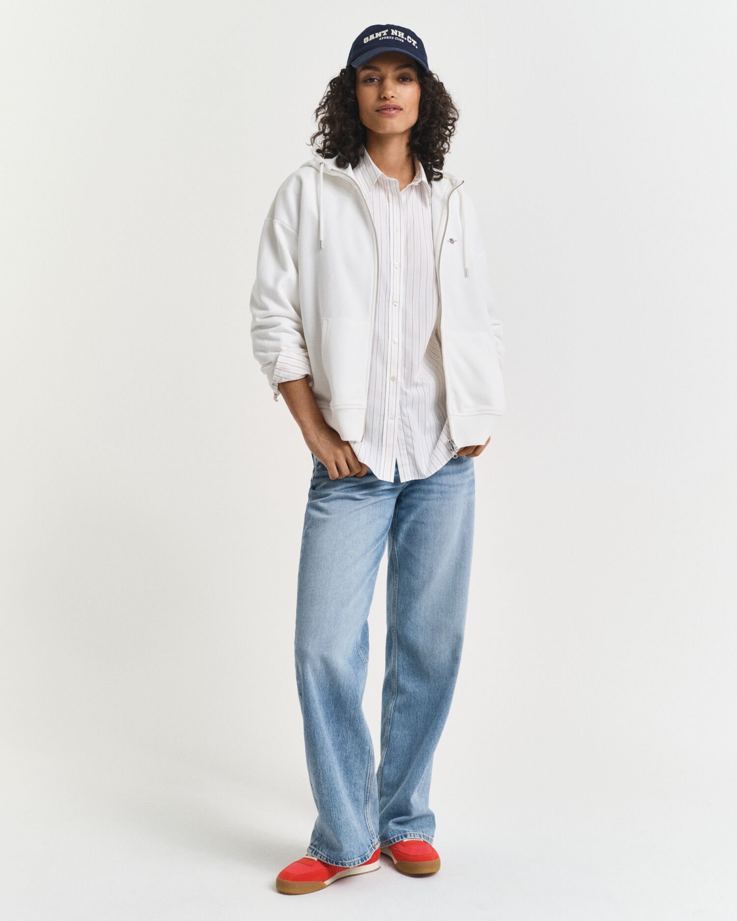 Felpa con cappuccio Shield con zip