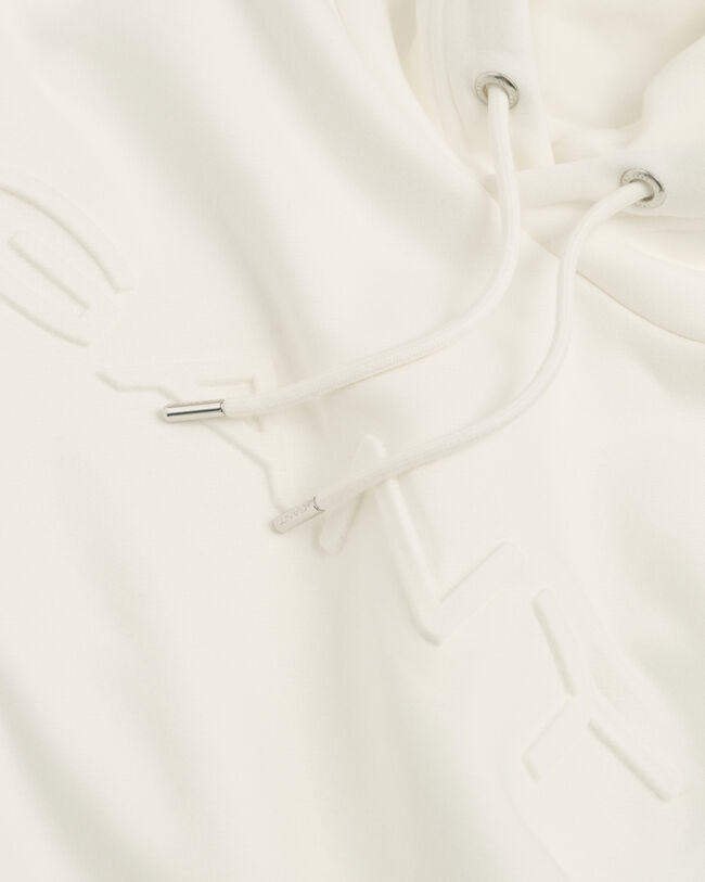 Felpa con cappuccio impressa