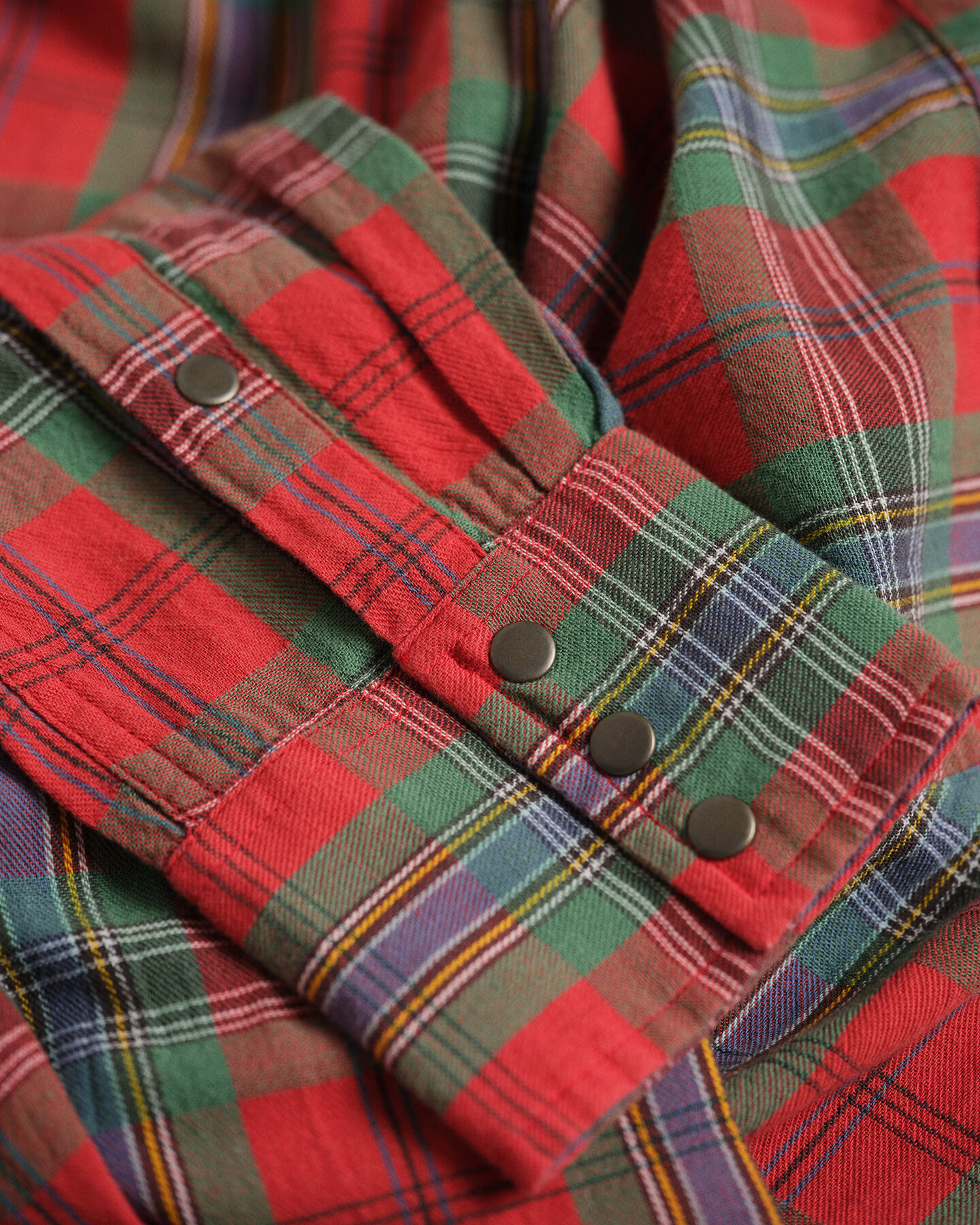 Camicia Western Wrangler x GANT regular a scacchi