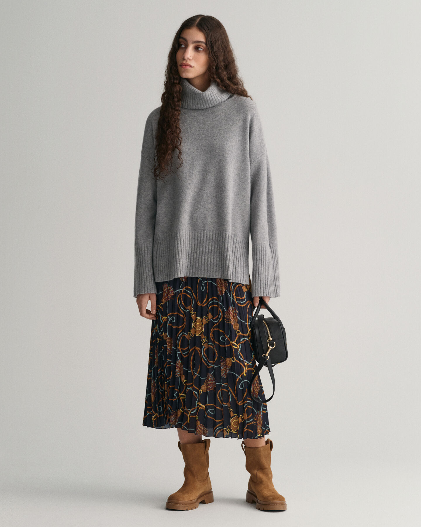 Gonna con stampa Rope