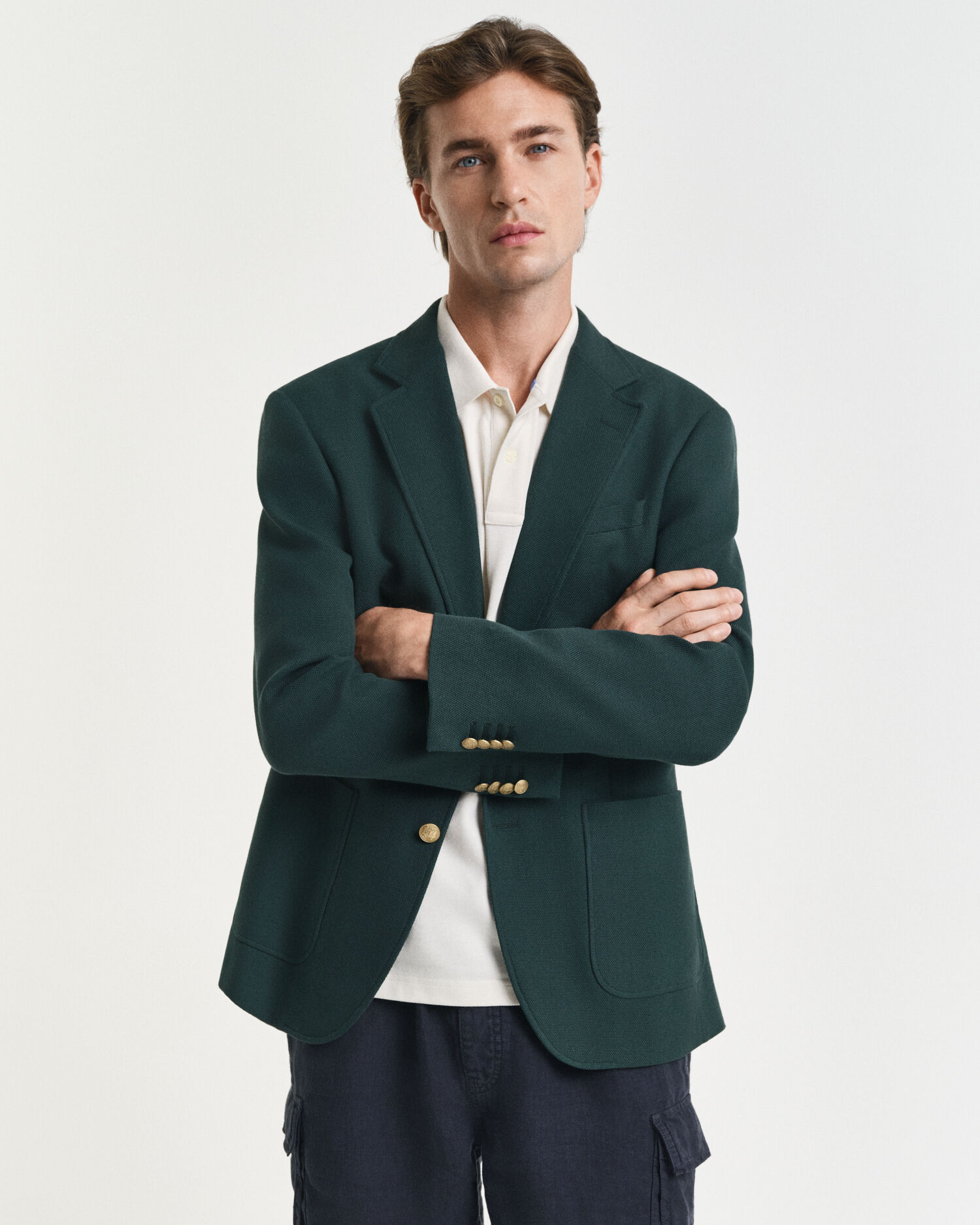 Blazer Club in cotone slim fit