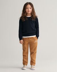 Maglia girocollo in lana d&rsquo;agnello Shield Kids