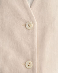 Gilet di lino elasticizzato regular fit