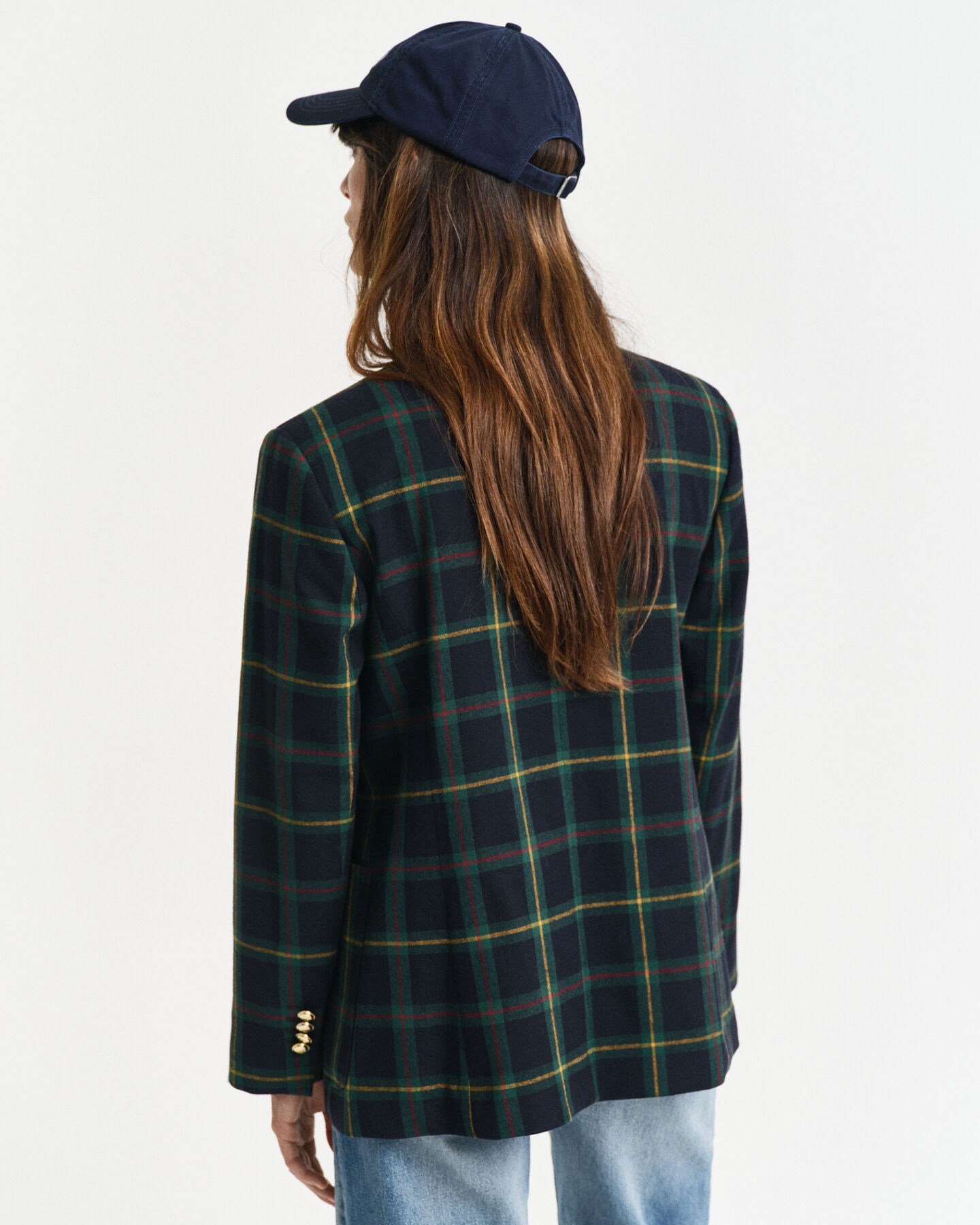 Blazer per abito a quadri regular fit