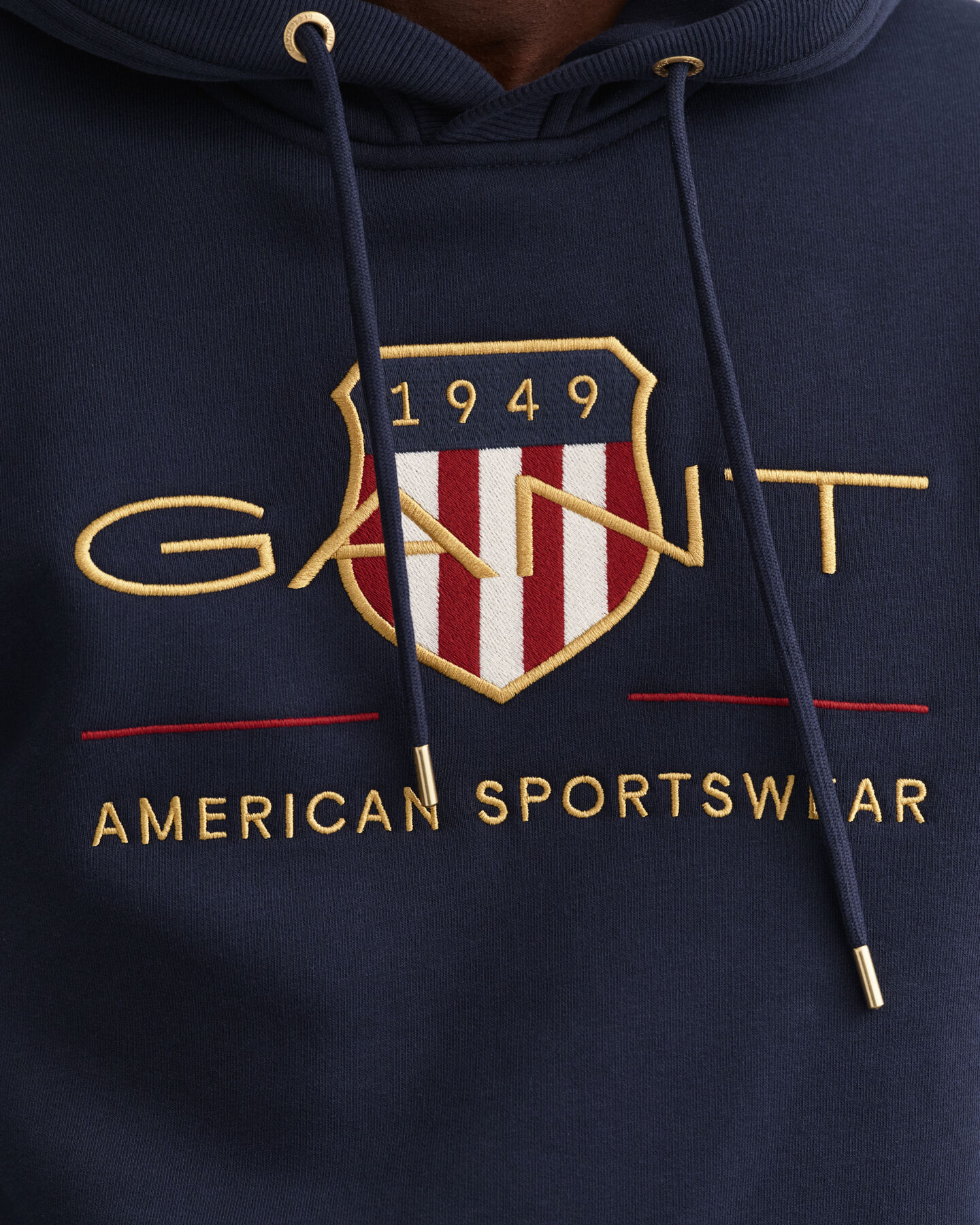 Felpa Archive Shield con cappuccio