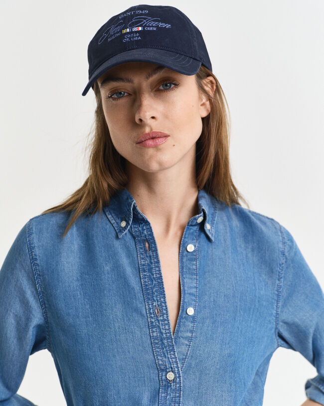 Abito chemisier in chambray