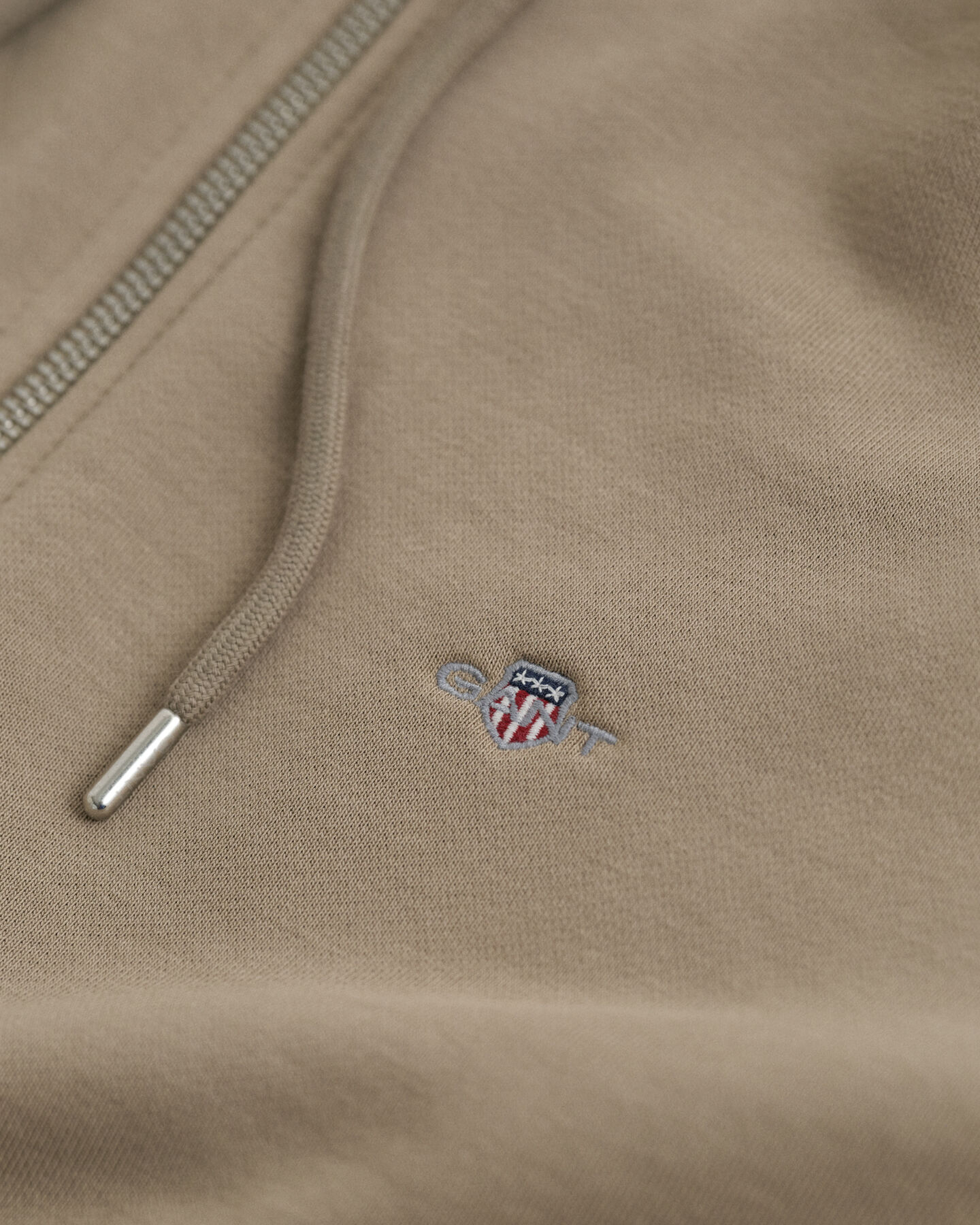 Felpa con cappuccio Shield con zip