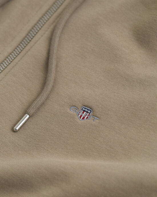 Felpa con cappuccio Shield con zip