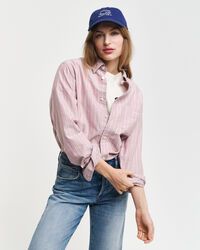 Camicia Oxford classica a righe regular fit