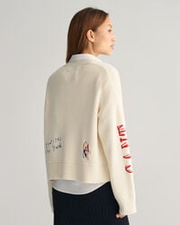 Cardigan corto GANT Varsity