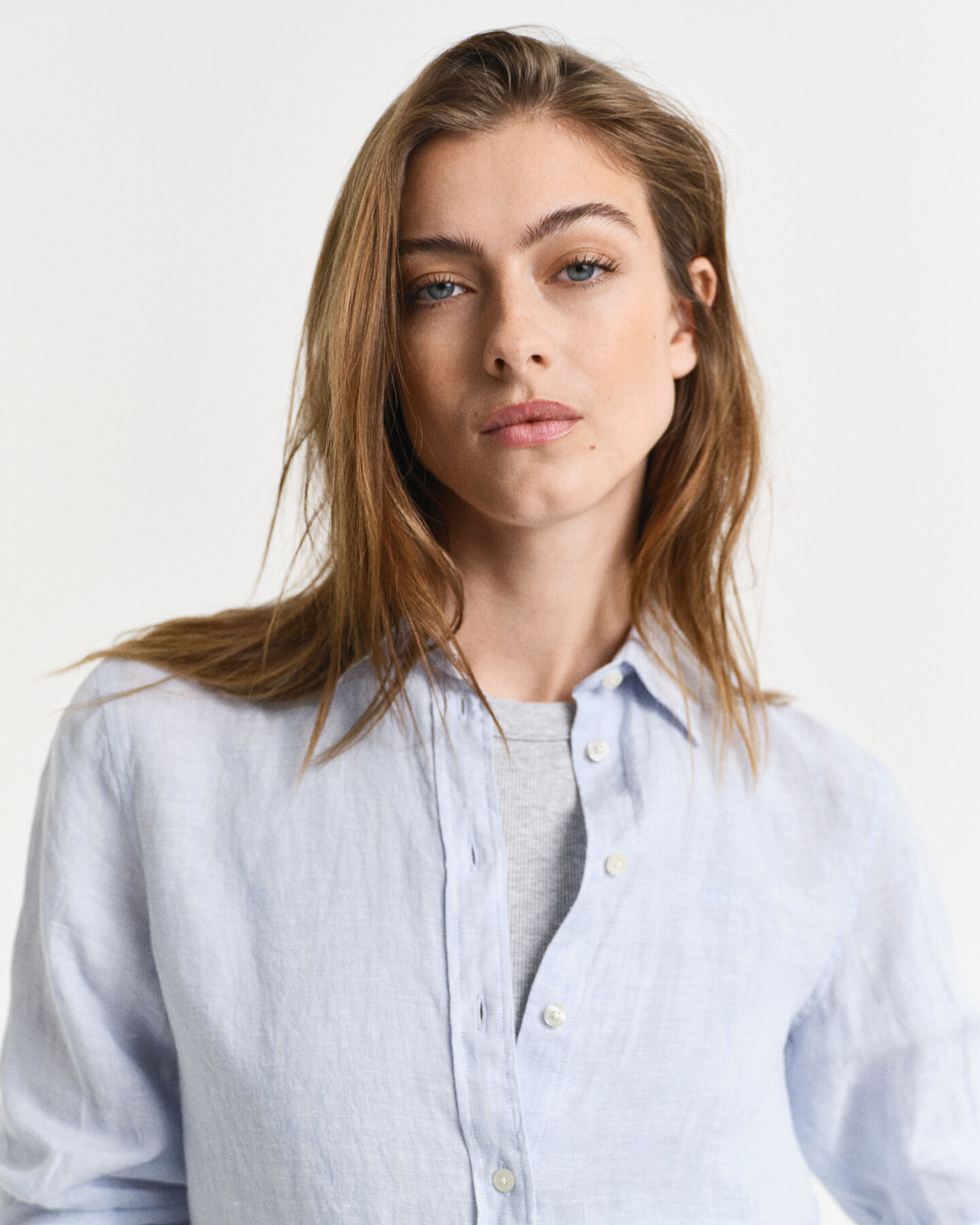 Camicia di lino regular fit