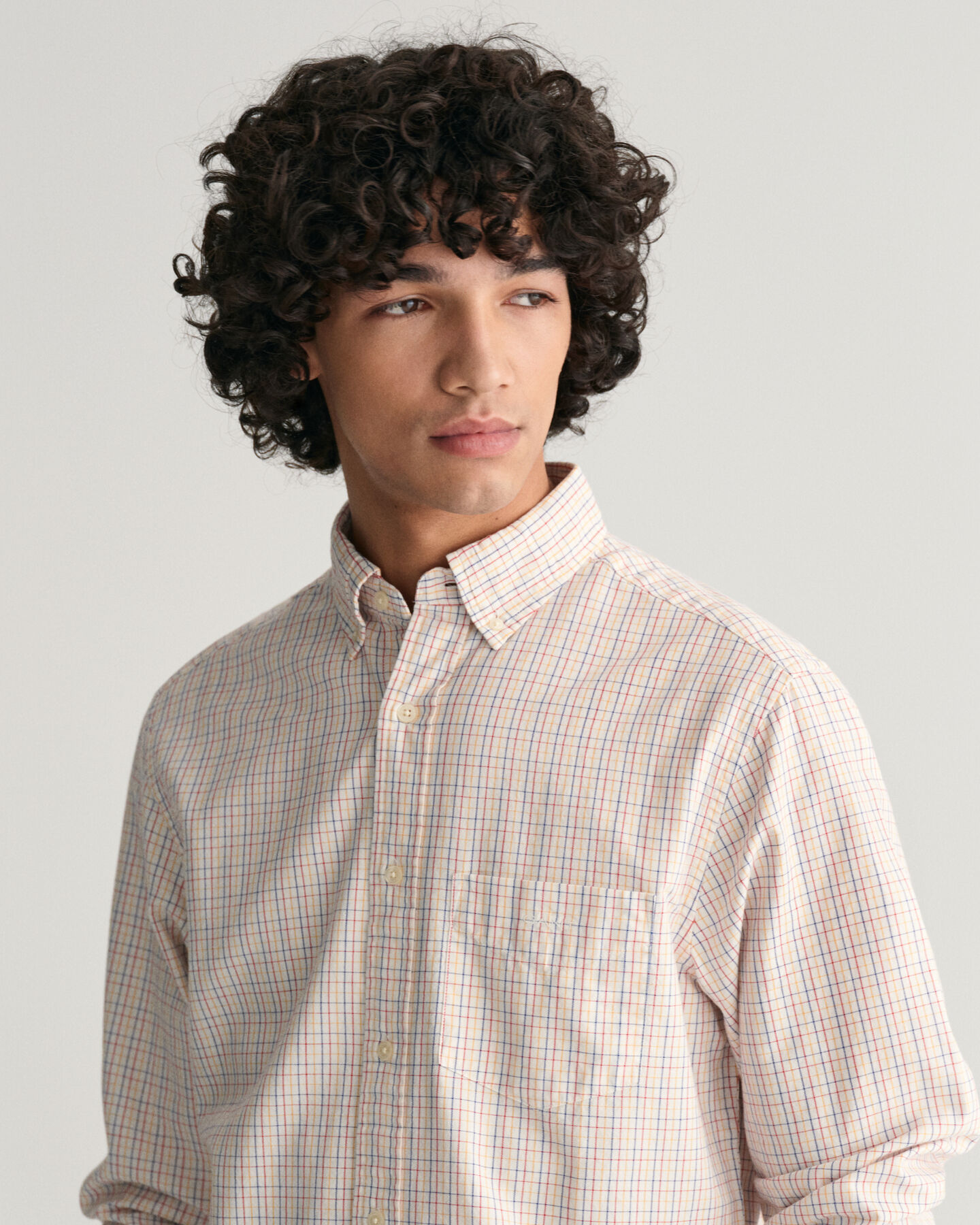 Camicia Oxford Tattersall Archive regular fit