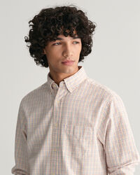 Camicia Oxford Tattersall Archive regular fit