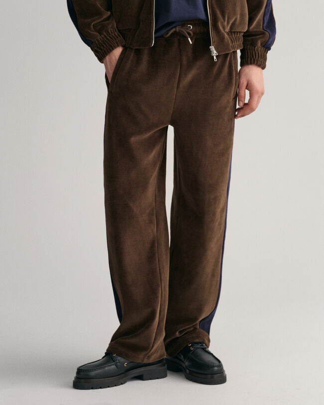 Pantaloni della tuta in velour