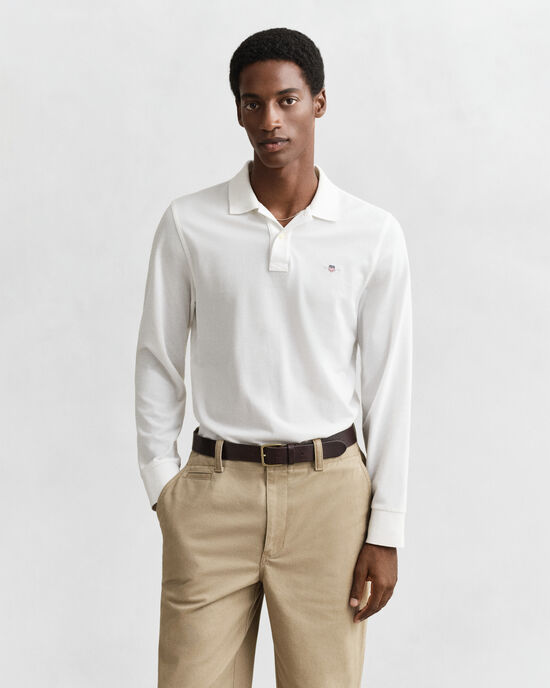 Rugger in piqué Shield