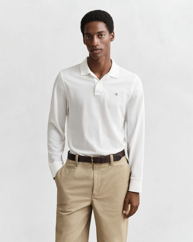 Rugger in piqué Shield