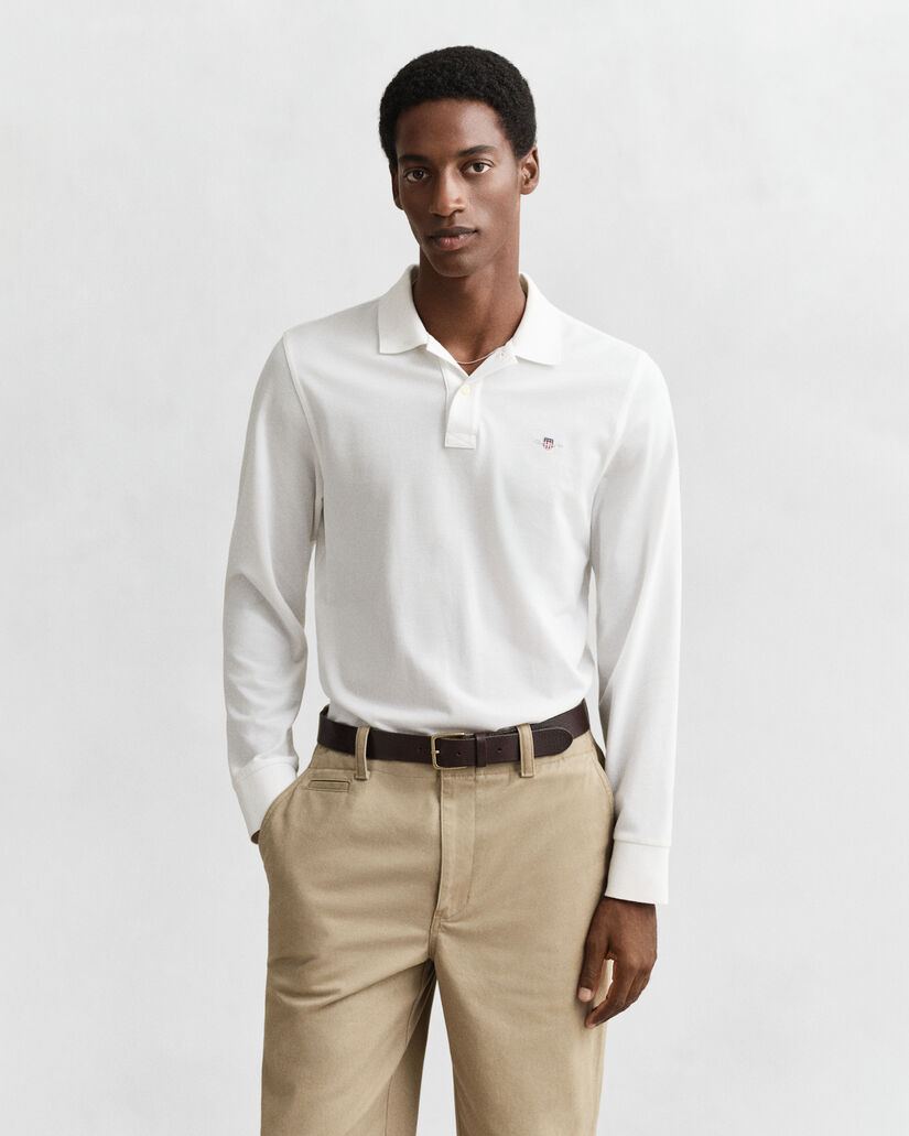 Rugger in piqué Shield