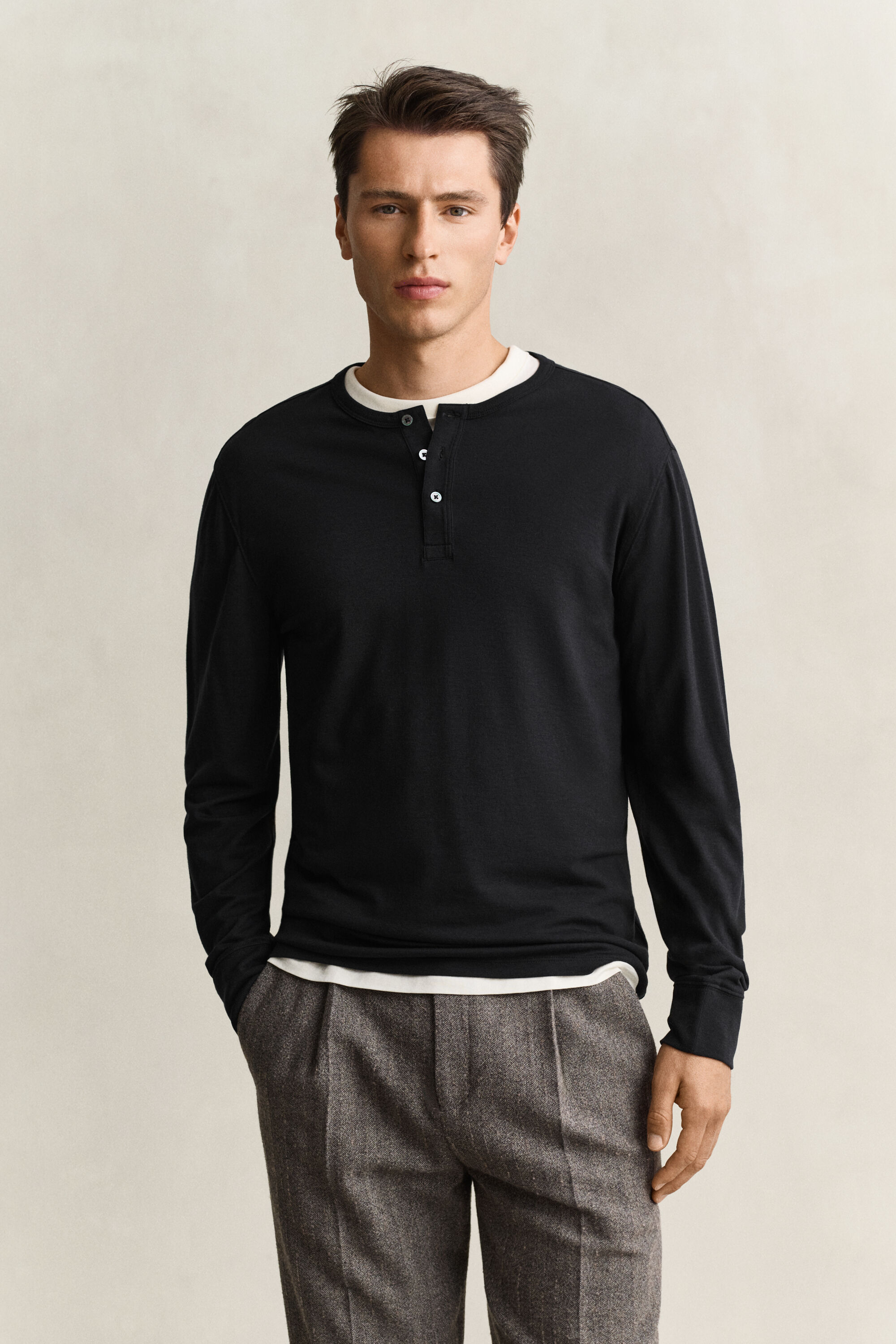 Camicia Henley