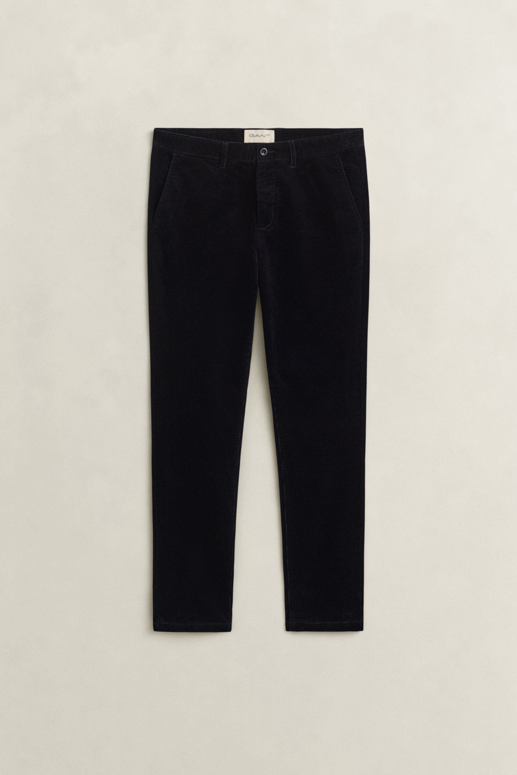 Pantaloni chino in velluto a coste slim