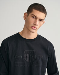 T-shirt Tonal Shield a maniche lunghe