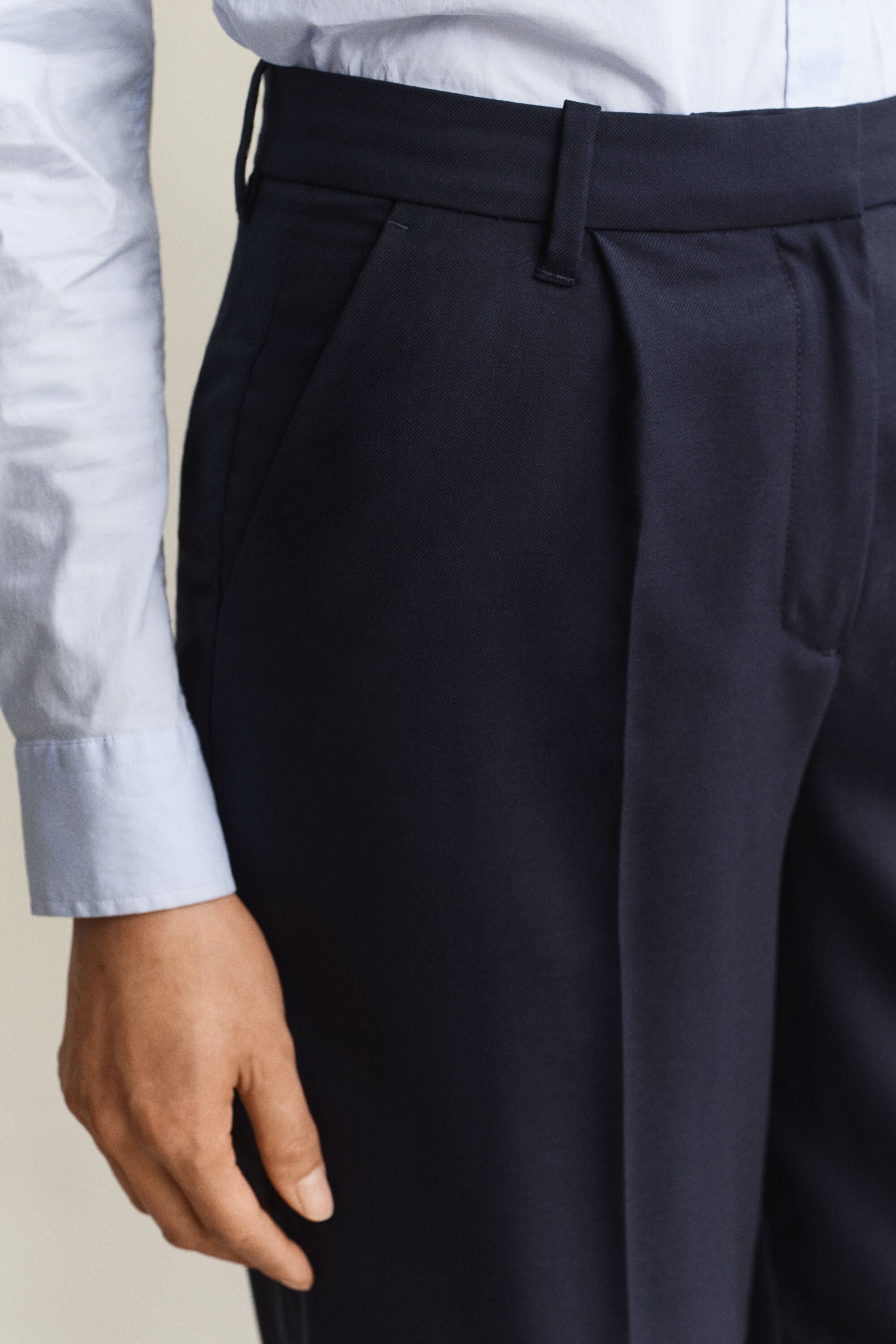 Pantaloni sartoriali in lana