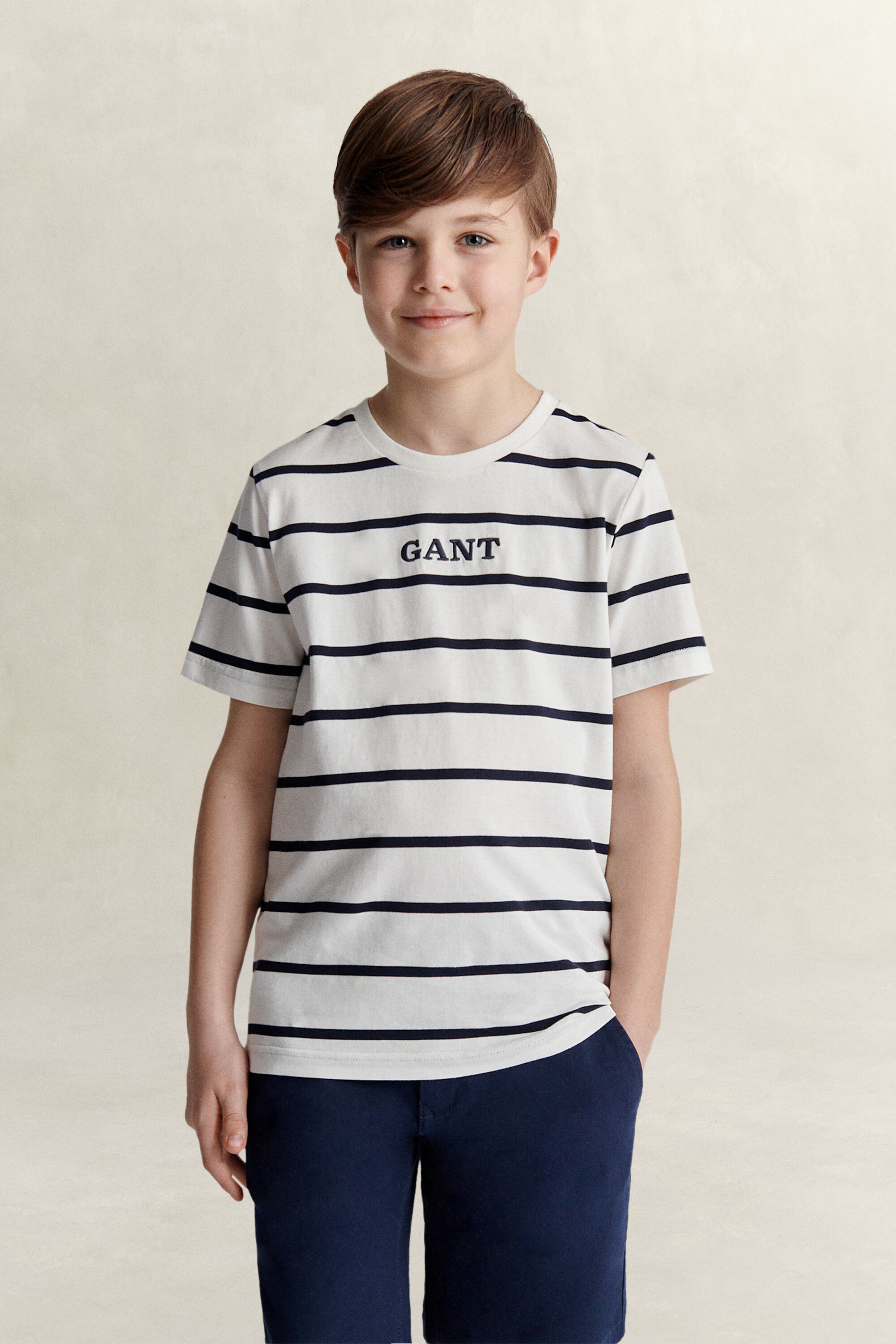 T-shirt a righe Teen Boys