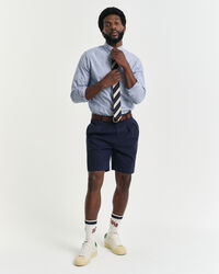 Pantaloncini chino in twill di cotone relaxed fit