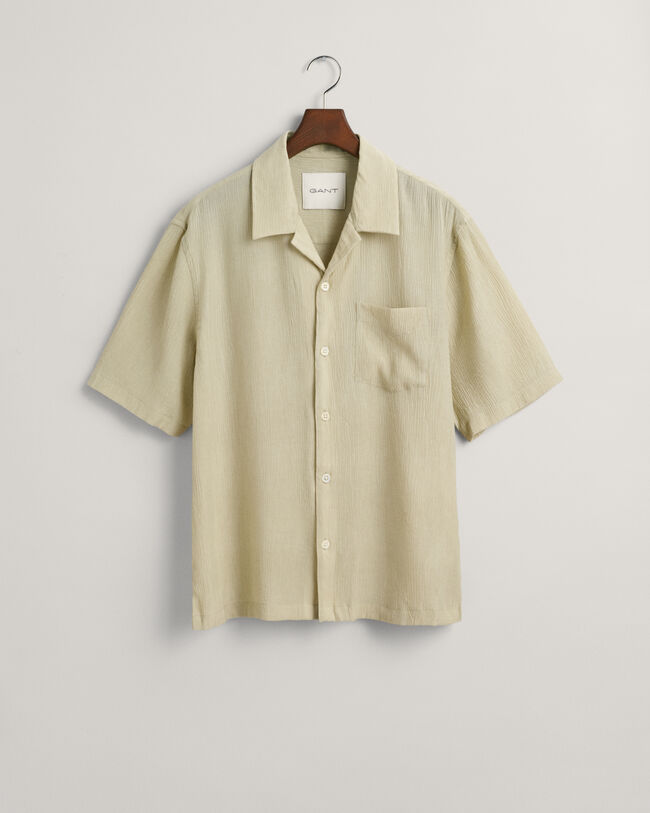 Camicia testurizzata relaxed fit