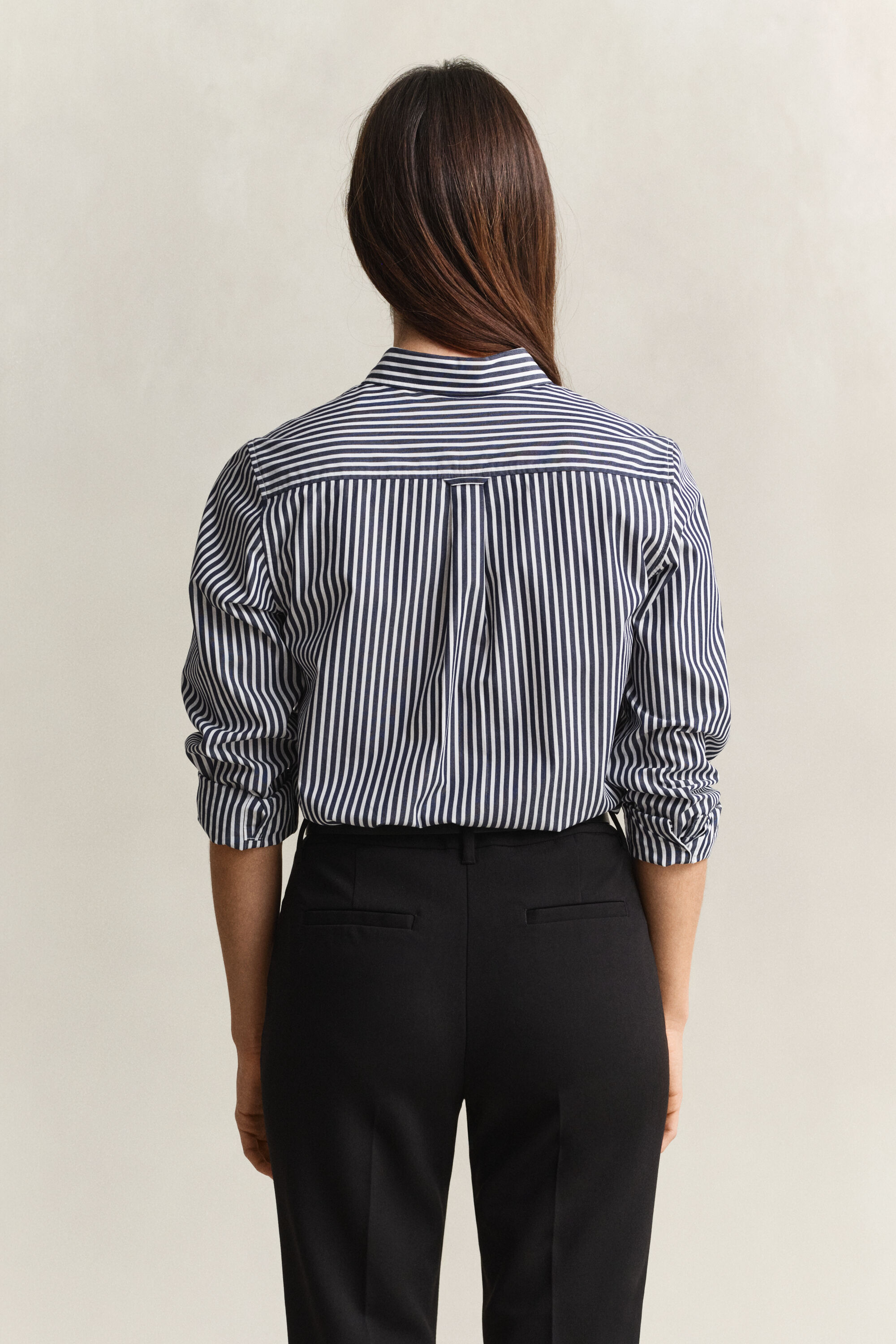 Camicia in popeline a righe Classic regular