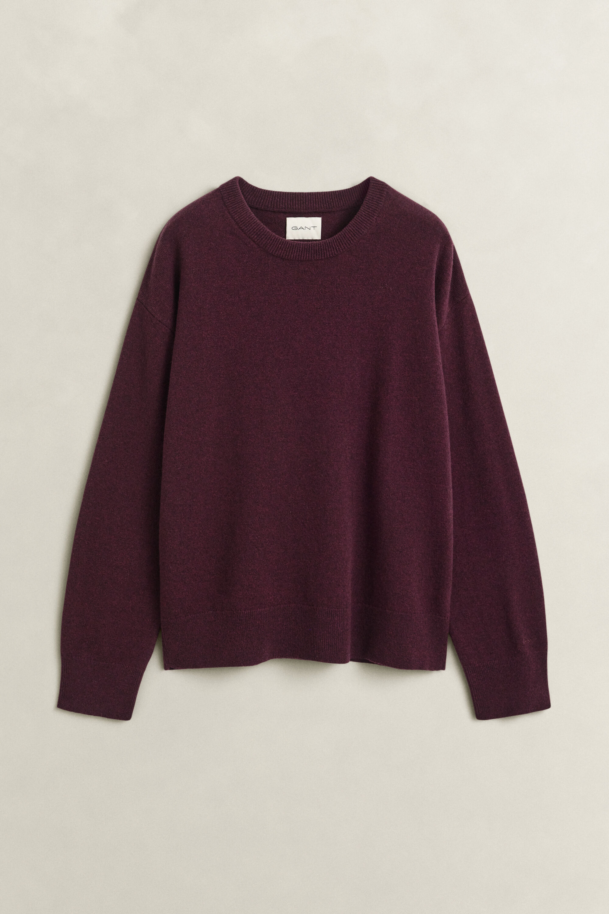 Maglia girocollo in finissima lana d’agnello