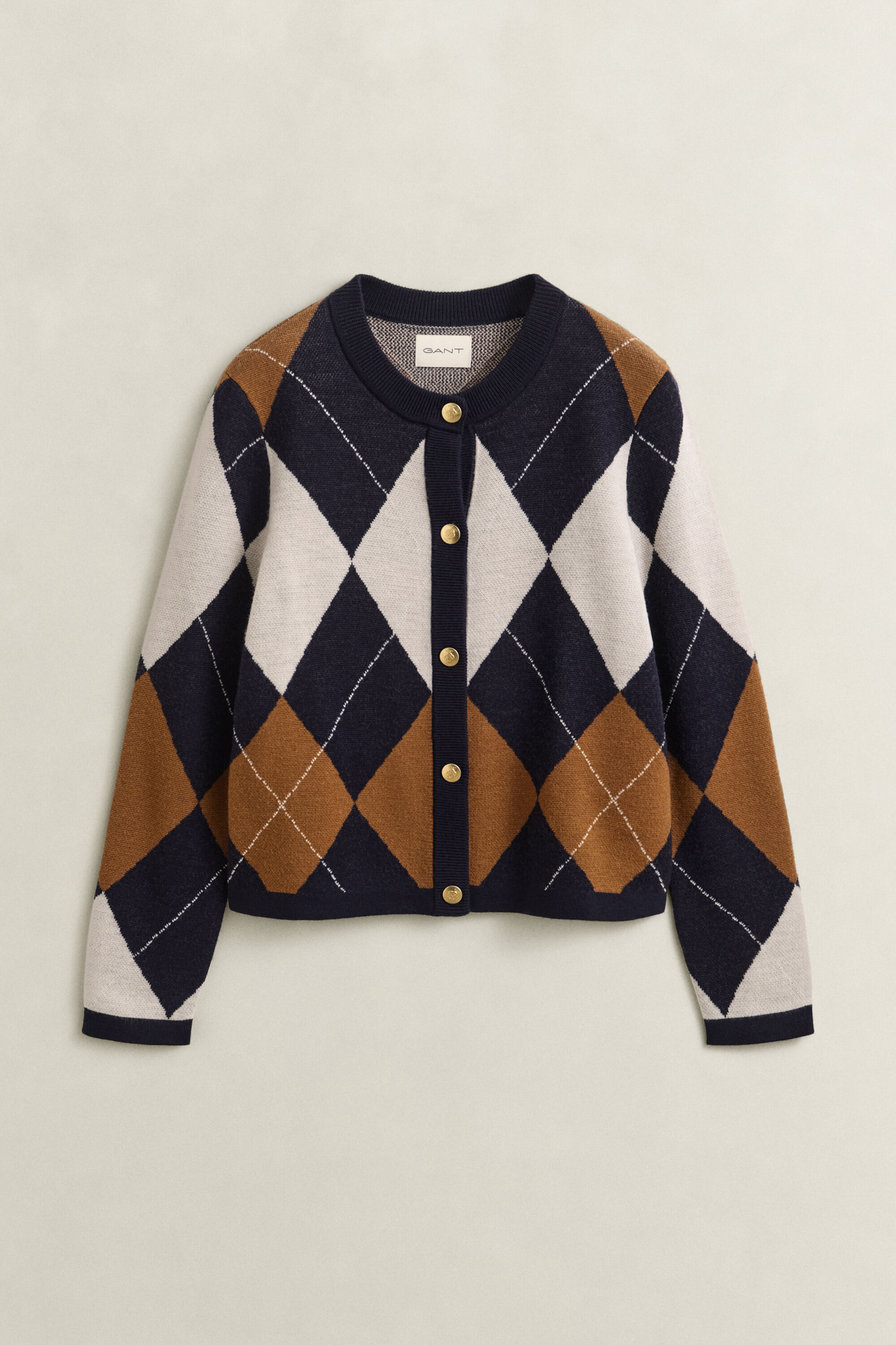 Cardigan a rombi