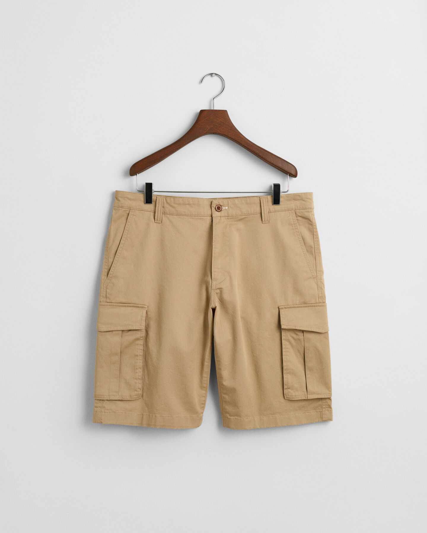 Pantaloncini cargo in twill relaxed fit