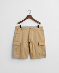 Pantaloncini cargo in twill relaxed fit