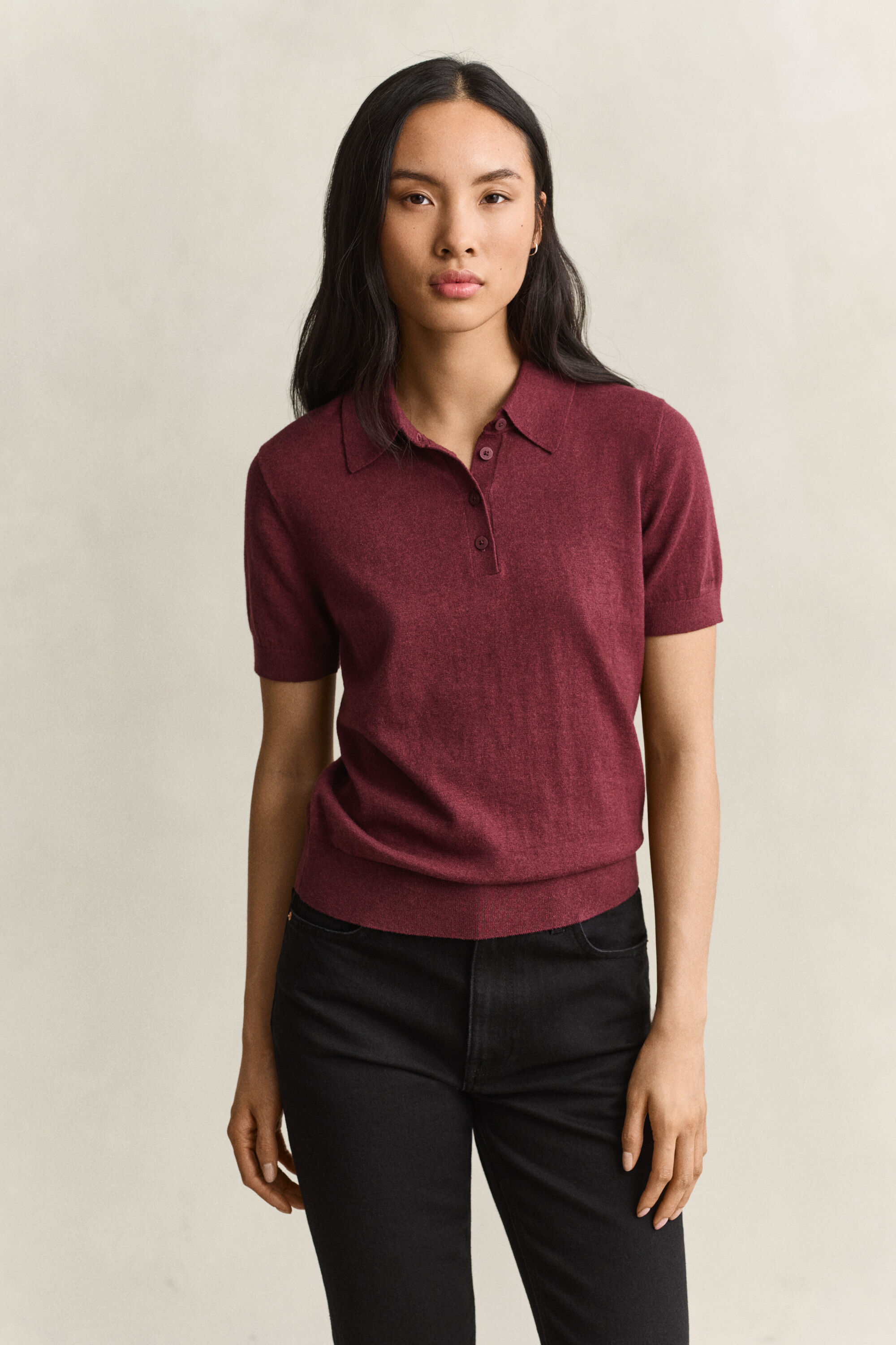 Polo in maglia leggera