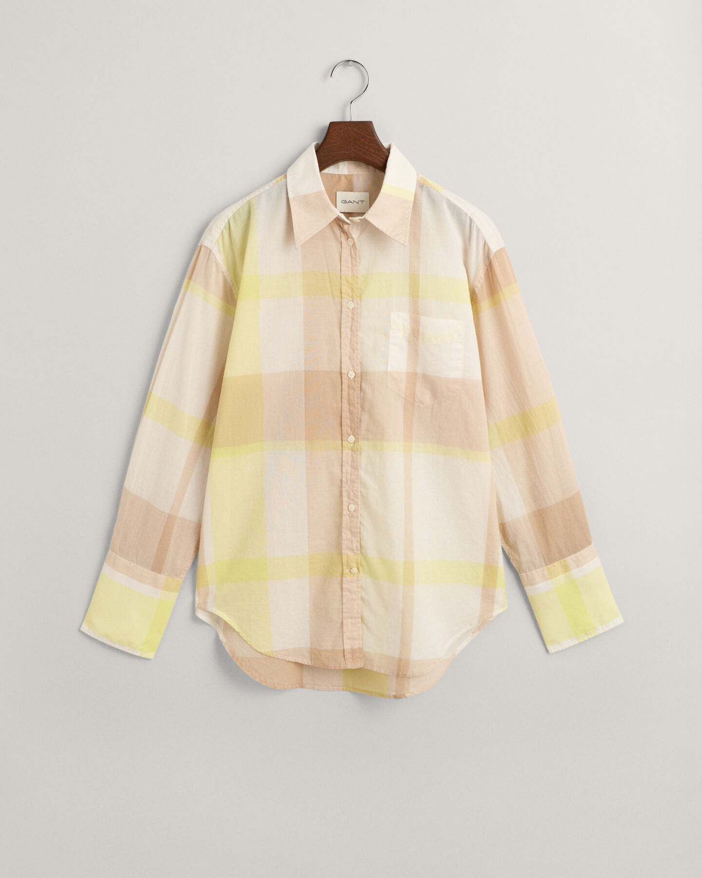 Camicia a quadri Madras relaxed fit