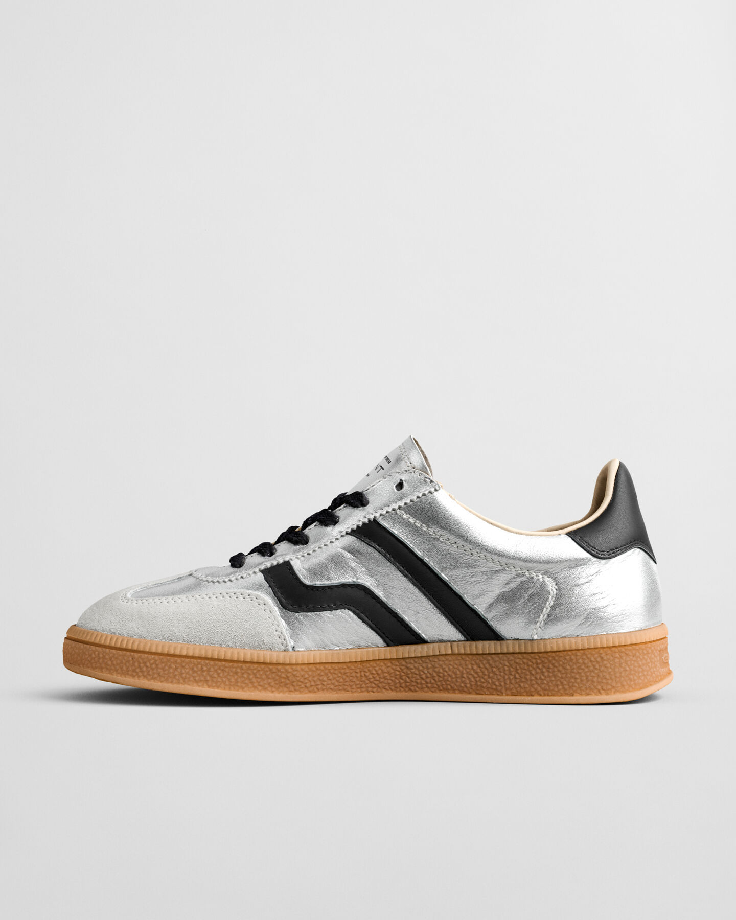 Sneakers Cuzima in pelle metallizzata