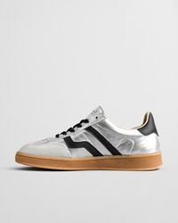Sneakers Cuzima in pelle metallizzata