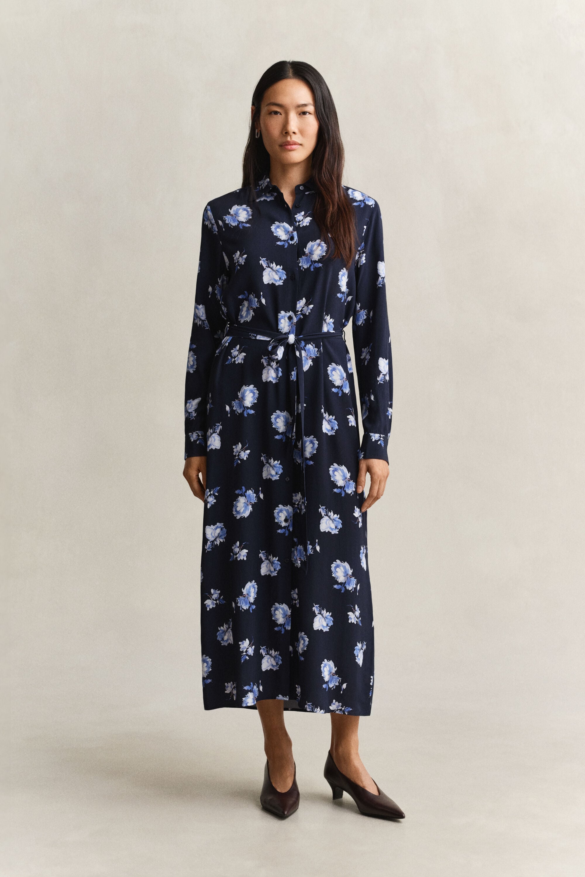 Abito chemisier con stampa Floral Print