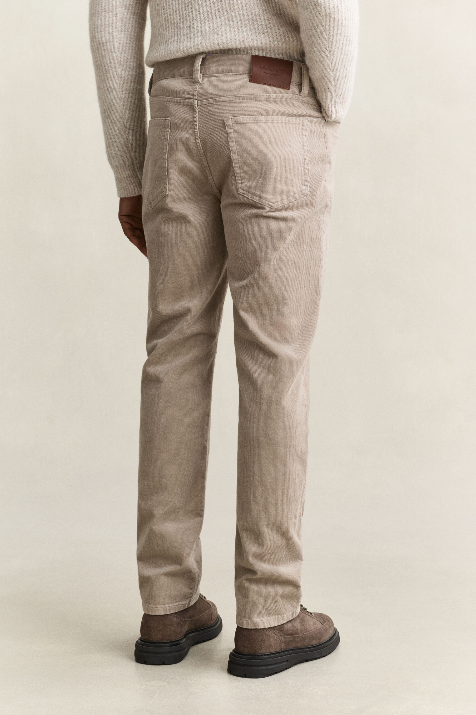 Jeans in velluto a coste