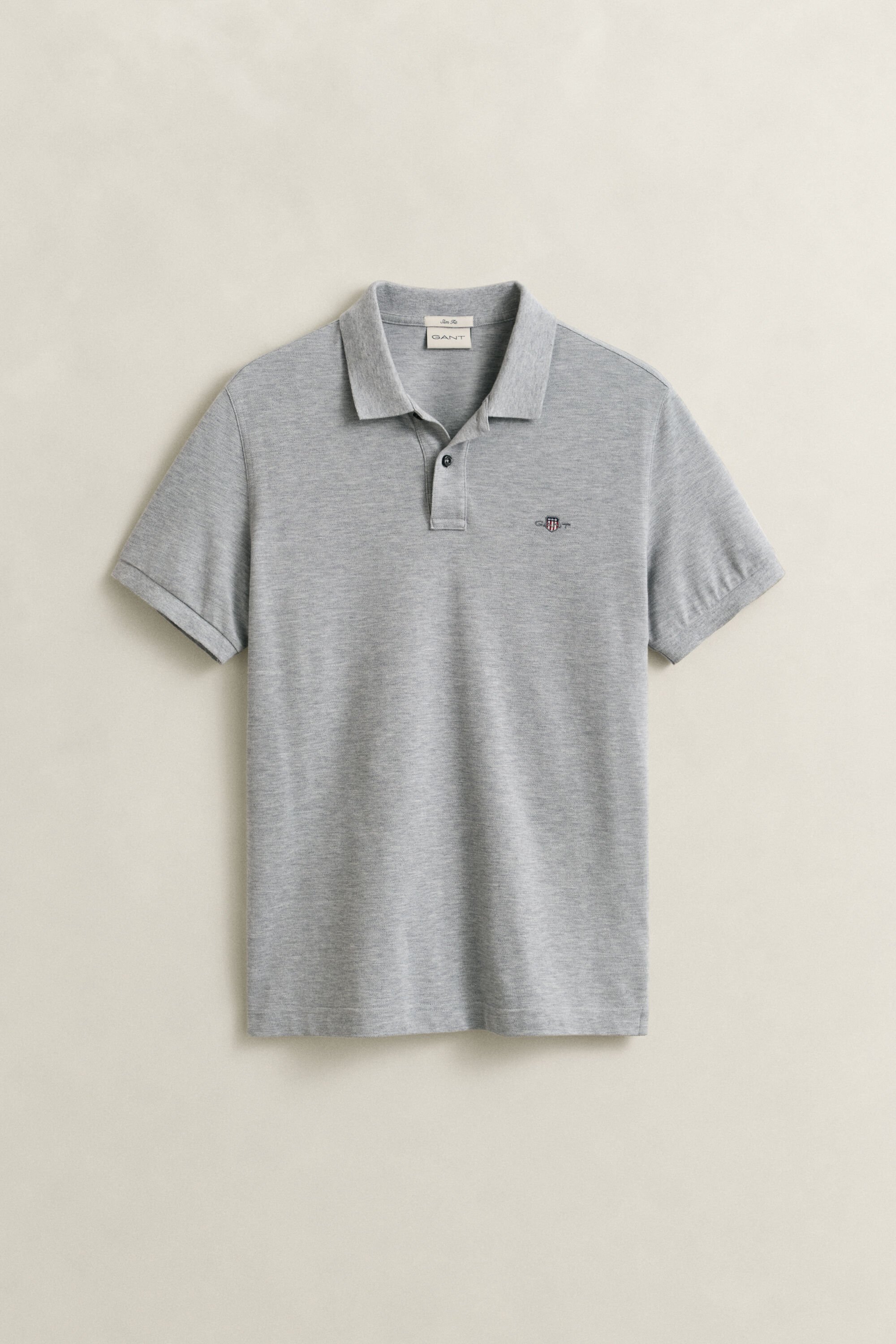 Polo Shield in piqué slim fit