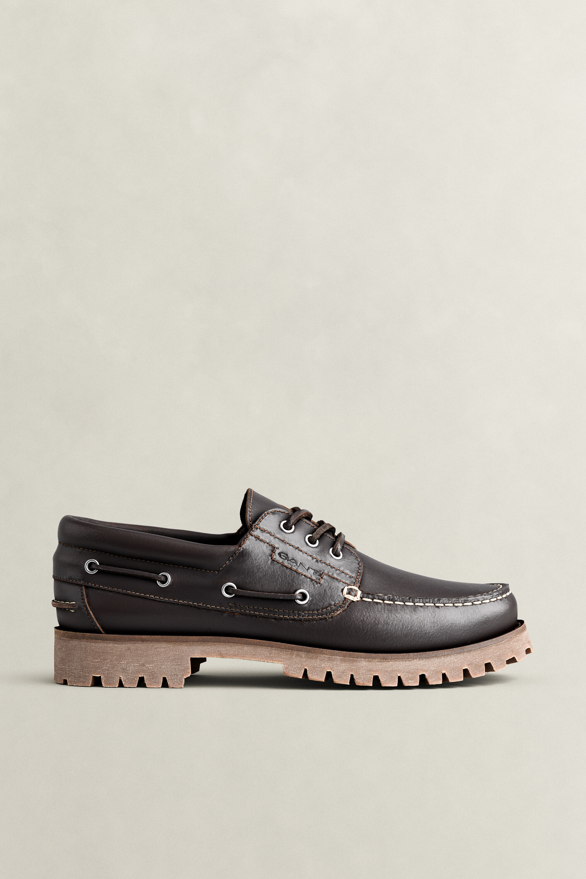 Mocassini stile nautico Tratton in pelle