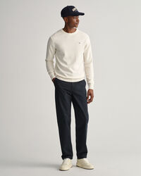 Maglia girocollo in lana d&rsquo;agnello extrafine