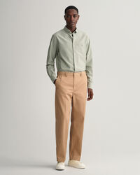 Camicia in lino-cotone regular fit